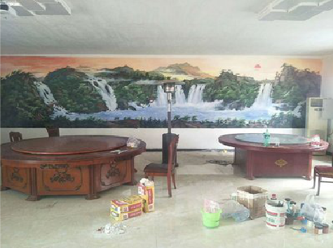 阜南墙绘-写实风景