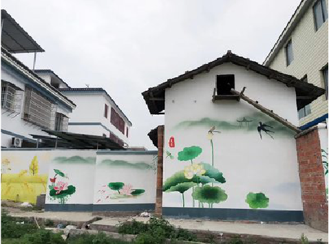 阜南室外墙绘-从选材到保养。