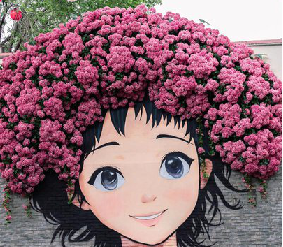 阜南墙体彩绘-网红墙打卡