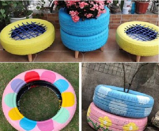 阜南墙体彩绘-变废为宝