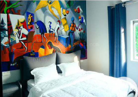 阜南对于酒店的墙体彩绘而言更注重哪些方面？