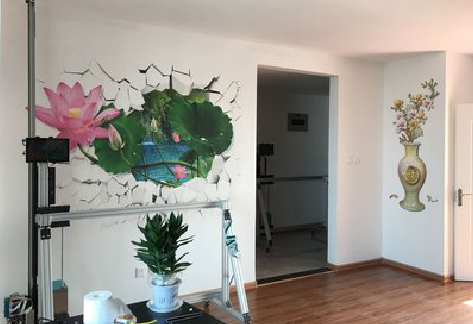 阜南墙体彩绘相比墙纸的优势。